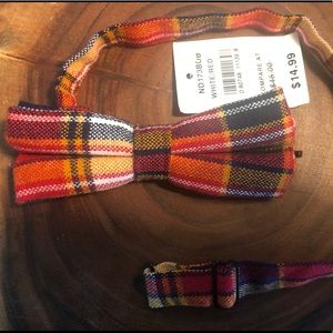 RED | YELLOW | NAVY p l a i d, bow tie for men.